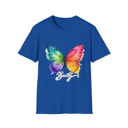 Butterfly Beauty T-Shirt — Colorful Watercolor Butterfly Graphic Tee