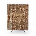 Capricorn Zodiac Astrological-Shower Curtains