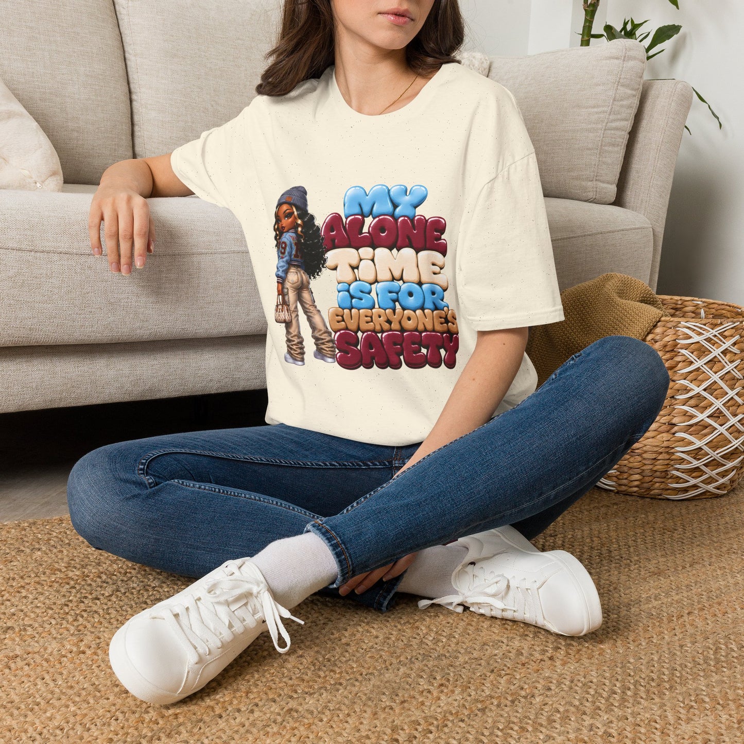 Funny "My Alone Time Is For Everyone's Safety" T-Shirt
