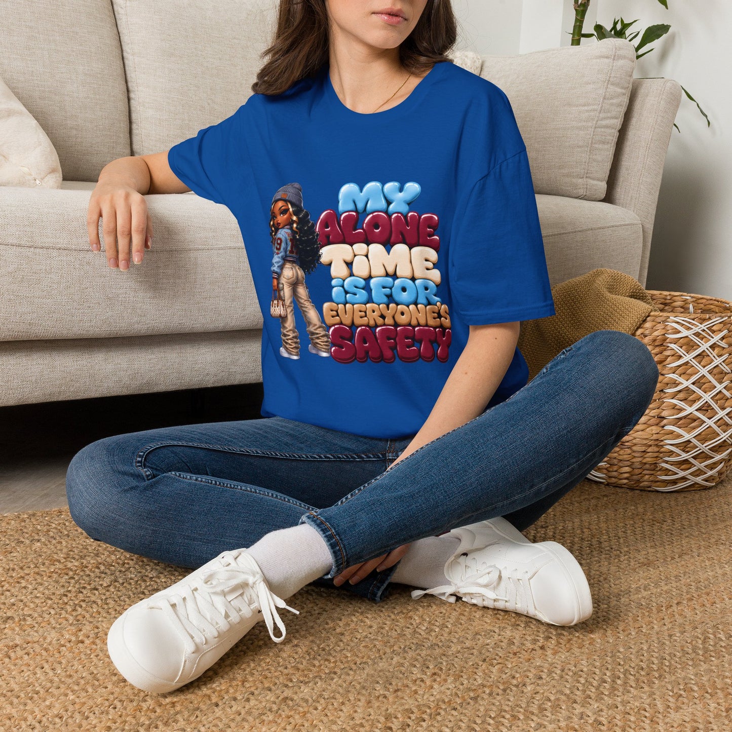 Funny "My Alone Time Is For Everyone's Safety" T-Shirt