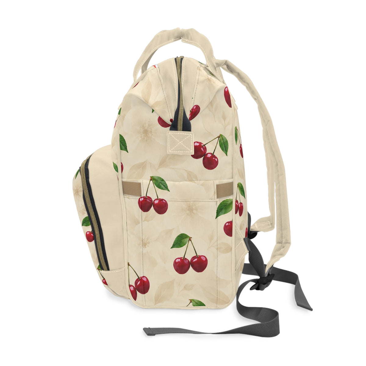 The Cherry on Top Multifunctional Diaper Backpack