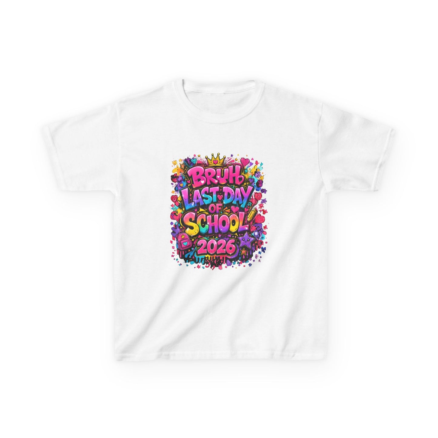 LAST DAY of SCHOOL Kids Heavy Cotton™ Tee