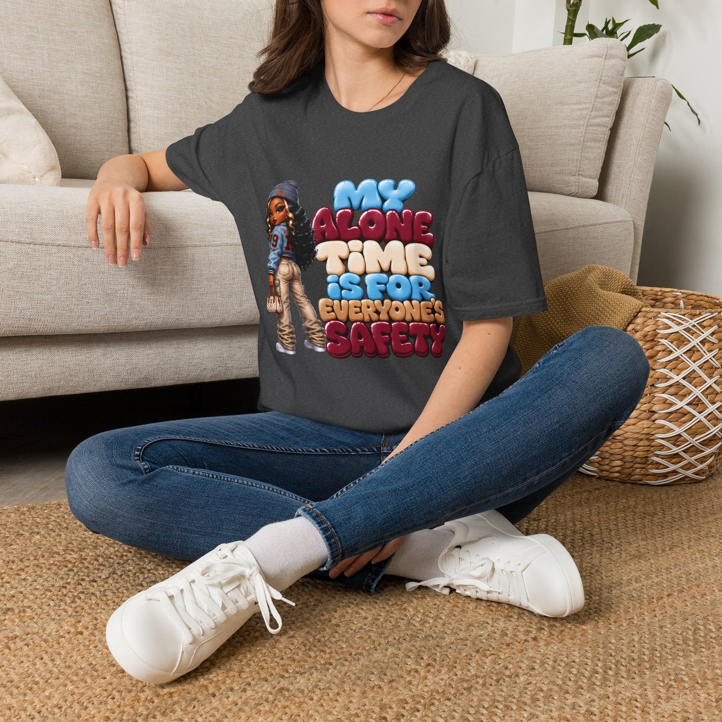 Funny "My Alone Time Is For Everyone's Safety" T-Shirt